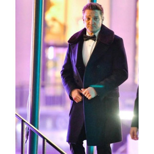 Clint Barton Hawkeye 2021 Jeremy Renner Fur Coat