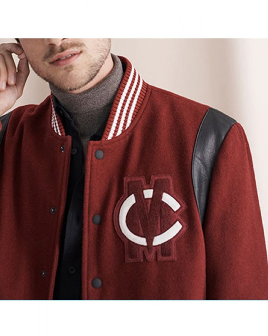 Club Monaco The Perfect Varsity Wool Jacket