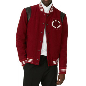 Club Monaco The Perfect Varsity Wool Jacket