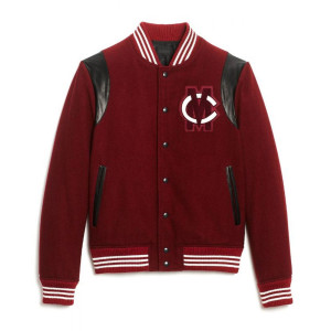 Club Monaco The Perfect Varsity Wool Jacket