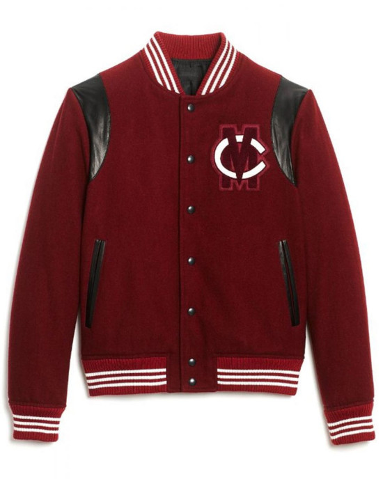 Club Monaco The Perfect Varsity Wool Jacket