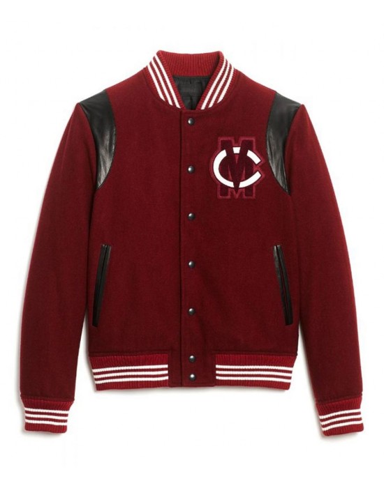 Club Monaco The Perfect Varsity Wool Jacket