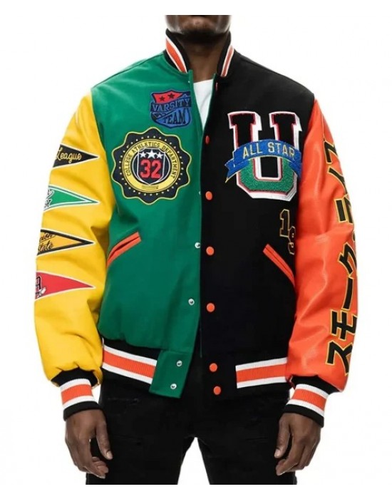 College Athletic Department Varsity Jacket