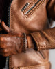Colt Vahn Deathloop Brown Leather Jacket Costume Colt Vahn Deathloop Brown Leather Jacket Costume