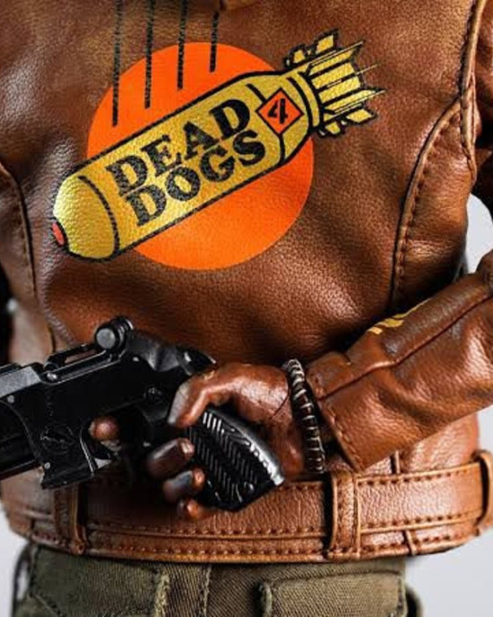 Colt Vahn Deathloop Brown Leather Jacket Costume Colt Vahn Deathloop Brown Leather Jacket Costume