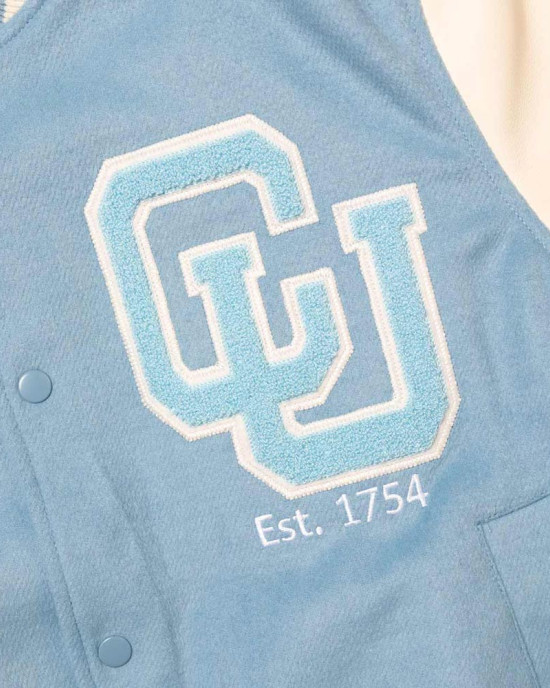 Columbia University Light Blue Varsity Jacket Columbia University Light Blue Varsity Jacket