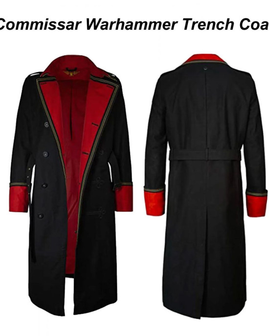 Commissar Warhammer Trench Coat