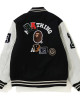 Crazy Patch Bape Wool Varsity Jacket Crazy Patch Bape Wool Varsity Jacket