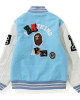 Crazy Patch Bape Wool Varsity Jacket Crazy Patch Bape Wool Varsity Jacket