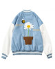 Crown Grade Flower Varsity Jacket Crown Grade Flower Varsity Jacket