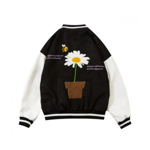 Crown Grade Flower Varsity Jacket