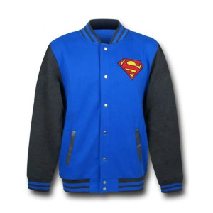 DC Comics Superman Bomber Varsity Jacket