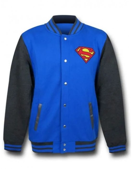 DC Comics Superman Bomber Varsity Jacket