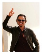 DMZ Benjamin Bratt Biker Leather Jacket