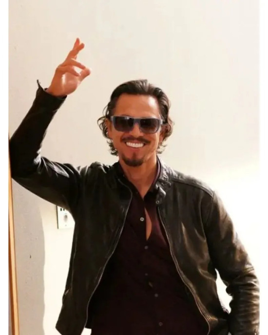 DMZ Benjamin Bratt Biker Leather Jacket DMZ Benjamin Bratt Biker Leather Jacket