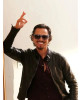 DMZ Benjamin Bratt Biker Leather Jacket DMZ Benjamin Bratt Biker Leather Jacket
