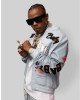 DaBaby Blue Letterman Varsity Jacket