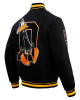 Daffy Duck Looney Tunes Freeze Max Black Varsity Jacket Daffy Duck Looney Tunes Freeze Max Black Varsity Jacket
