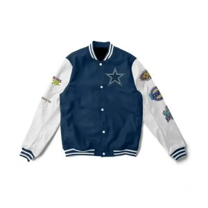 Dallas Cowboys Super Bowl 5x Jacket