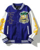 Damar Hamlin Super Bowl Blue Wool Varsity Jacket Damar Hamlin Super Bowl Blue Wool Varsity Jacket
