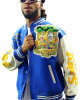Damar Hamlin Super Bowl Blue Wool Varsity Jacket Damar Hamlin Super Bowl Blue Wool Varsity Jacket