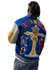 Damar Hamlin Super Bowl LVII Blue Varsity Jacket Damar Hamlin Super Bowl LVII Blue Varsity Jacket