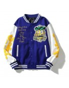 Damar Hamlin Super Bowl LVII Blue Varsity Jacket