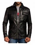 Damon Salvatore The Vampire Diaries Leather Jacket