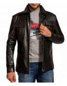 Damon Salvatore The Vampire Diaries Leather Jacket