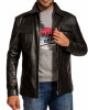 Damon Salvatore The Vampire Diaries Leather Jacket