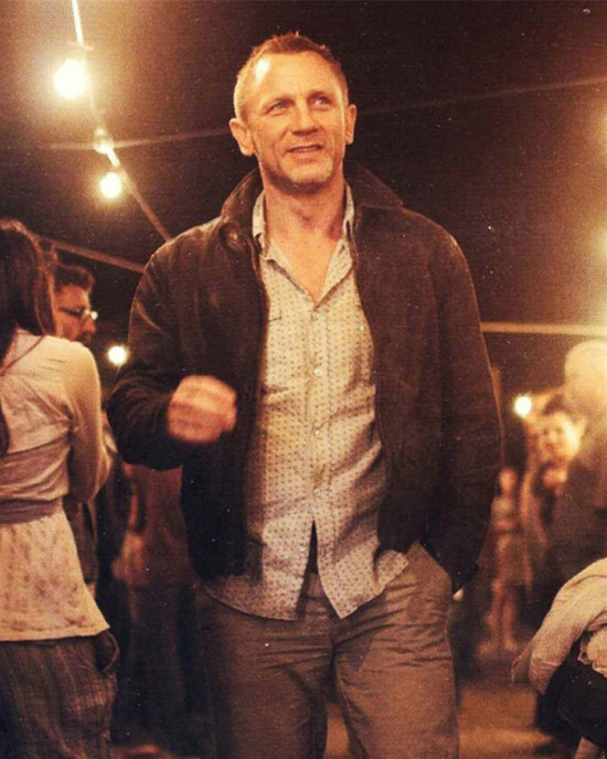 Daniel Craig Skyfall Brown Leather Jacket Daniel Craig Skyfall Brown Leather Jacket