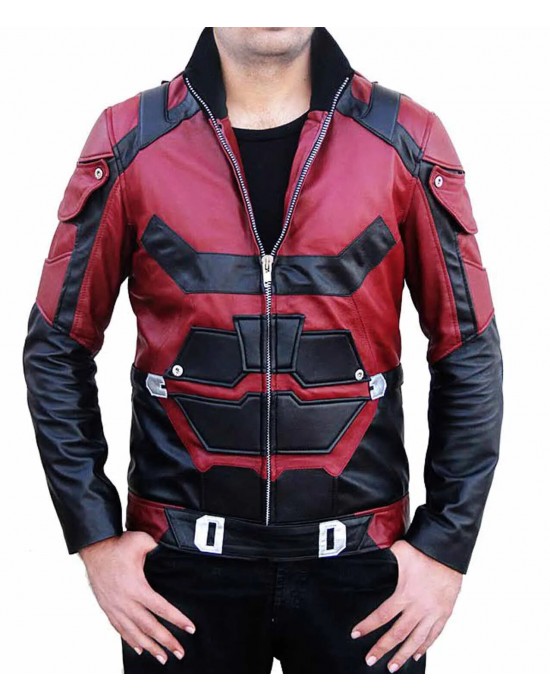 Daredevil Costume Leather Jacket