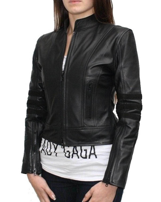 Dark Angel Jessica Alba Black Leather Jacket
