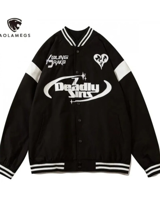 Deadly Sins Varsity Jacket Deadly Sins Varsity Jacket