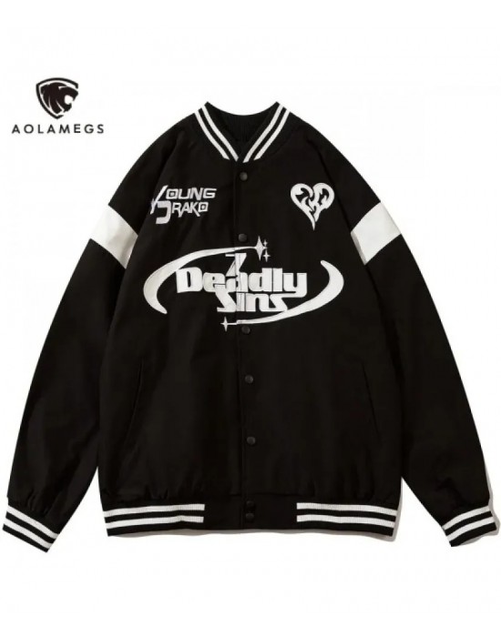 Deadly Sins Varsity Jacket