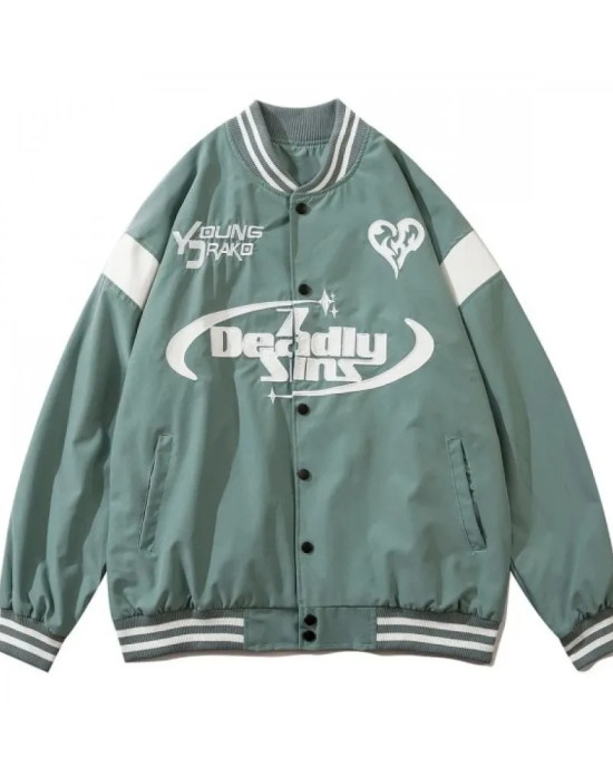 Deadly Sins Varsity Jacket Deadly Sins Varsity Jacket