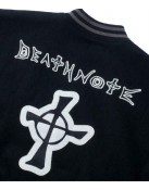 Death Note Wool/Leather Black Varsity Jacket