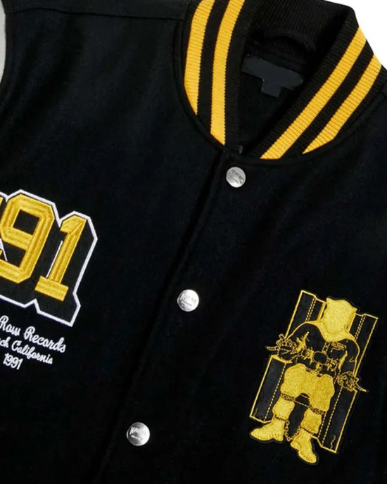Death Row Records Collegiate Varsity Jacket