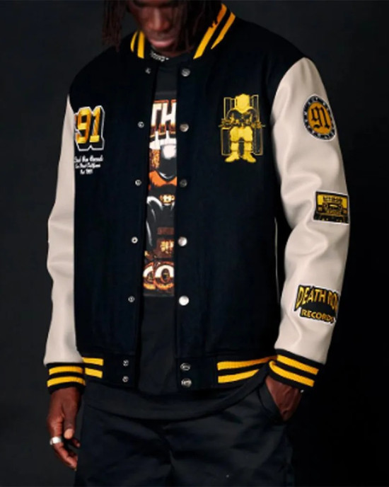 Death Row Records Collegiate Varsity Jacket