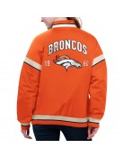 Denver Broncos Tournament Orange Varsity Jacket