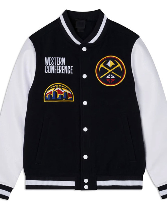 Denver Nuggets Western Conference Varsity Jacket