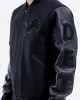 Detroit Lions Letterman Varsity Black Jacket Detroit Lions Letterman Varsity Black Jacket