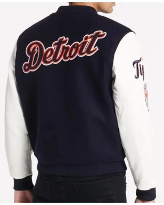 Detroit Tigers Logo Varsity Jacket Detroit Tigers Logo Varsity Jacket
