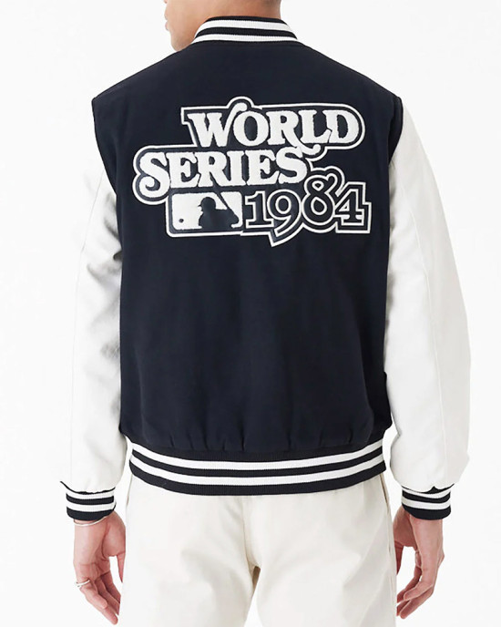 Detroit Tigers World Series 1984 Black Varsity Jacket Detroit Tigers World Series 1984 Black Varsity Jacket