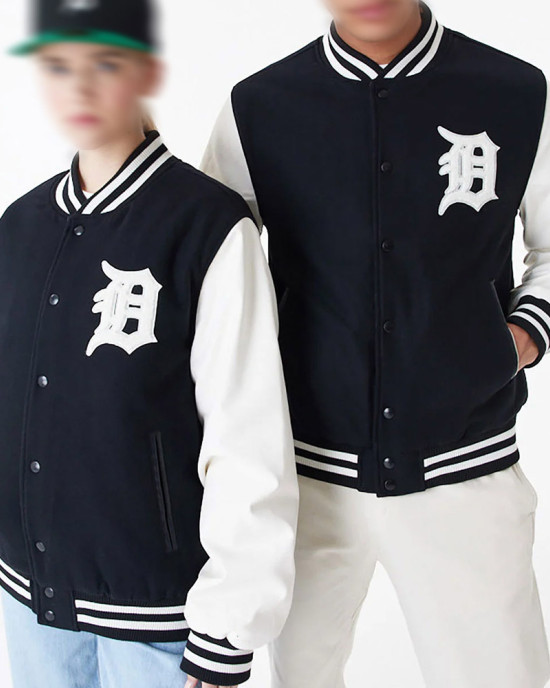 Detroit Tigers World Series 1984 Black Varsity Jacket Detroit Tigers World Series 1984 Black Varsity Jacket