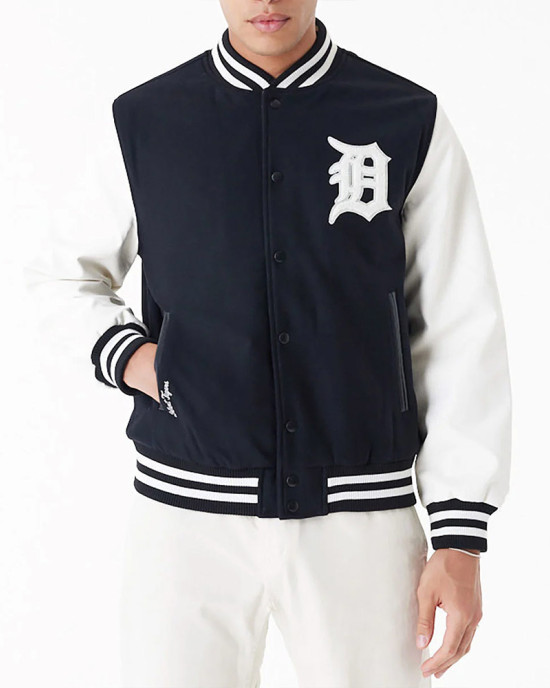 Detroit Tigers World Series 1984 Black Varsity Jacket Detroit Tigers World Series 1984 Black Varsity Jacket