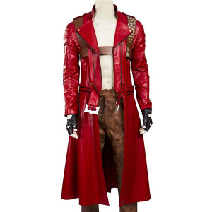 Devil May Cry 3 Dante Red Trench Coat