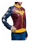 Diana of Themyscira Wonder Woman Leather Jacket