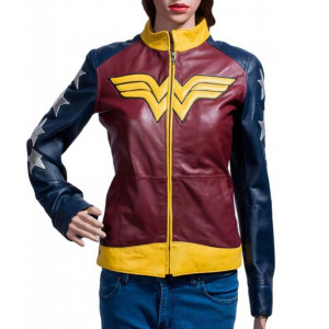 Diana of Themyscira Wonder Woman Leather Jacket