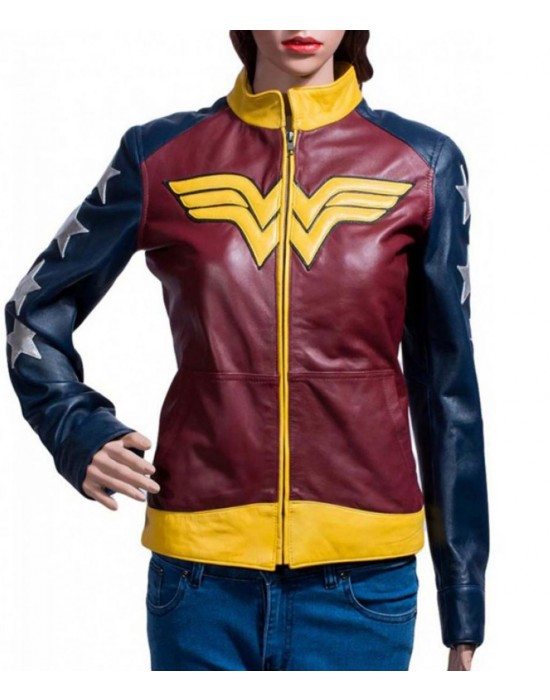 Diana of Themyscira Wonder Woman Leather Jacket